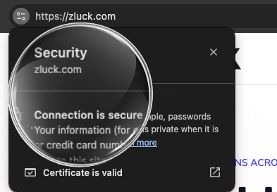 Secure Website