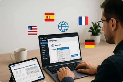 Zluck solutions - How to Automatically Translate a WordPress Website