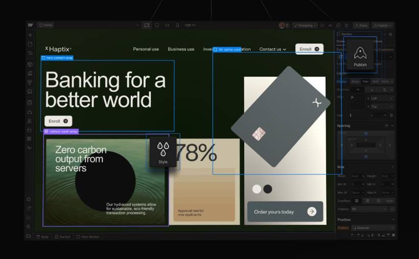 Webflow-customization