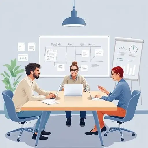 Founders collaborating on rapid MVP apps for SMEs