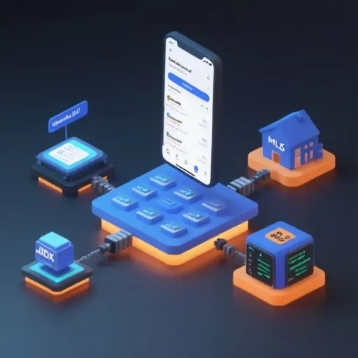 Modular MLS integration architecture with adapters and normalized listing data