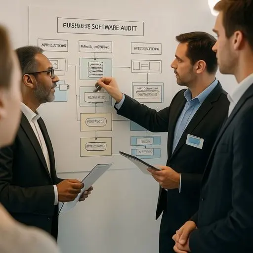 Workflow audit for replacing outdated business software